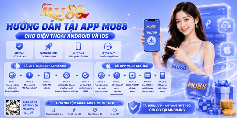 Tải App MU88 - Hướng Dẫn Cài Đặt Cho Android & iOS Mới Nhất